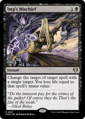 Magic: The Gathering - Imp's Mischief - Commander Masters
