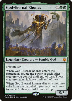 Magic: The Gathering - God-Eternal Rhonas Foil - War of the Spark