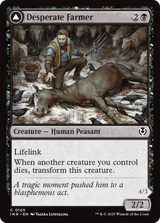 Magic: The Gathering - Desperate Farmer // Depraved Harvester Foil - Innistrad Remastered