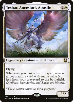 Magic: The Gathering - Teshar, Ancestor's Apostle - Dominaria United Commander