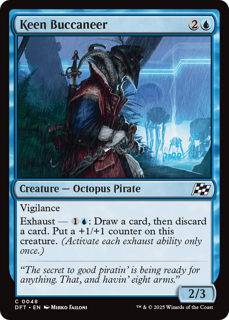 Magic: The Gathering - Keen Buccaneer - Aetherdrift