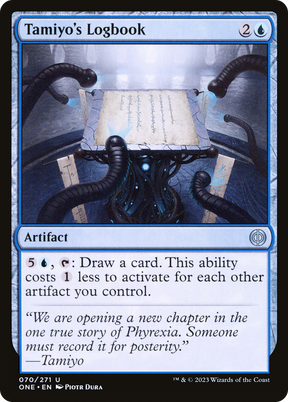 Magic: The Gathering - Tamiyo's Logbook Foil - Phyrexia: All Will Be One