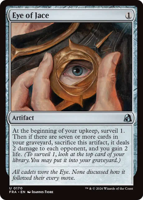 Magic: The Gathering - Eye of Jace Foil - Reality Fracture