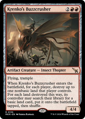 Magic: The Gathering - Krenko's Buzzcrusher - Murders at Karlov Manor