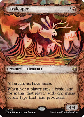 Magic: The Gathering - Lavaleaper Foil - Lorwyn Eclipsed