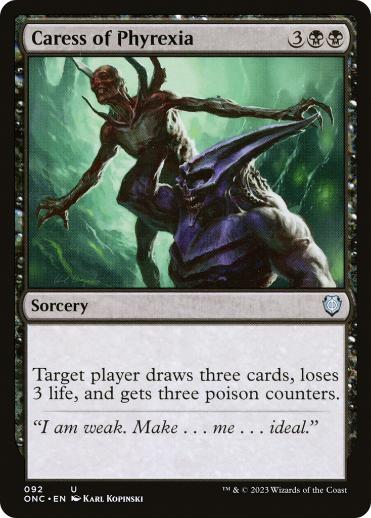 Magic: The Gathering - Caress of Phyrexia - Phyrexia: All Will Be One Commander