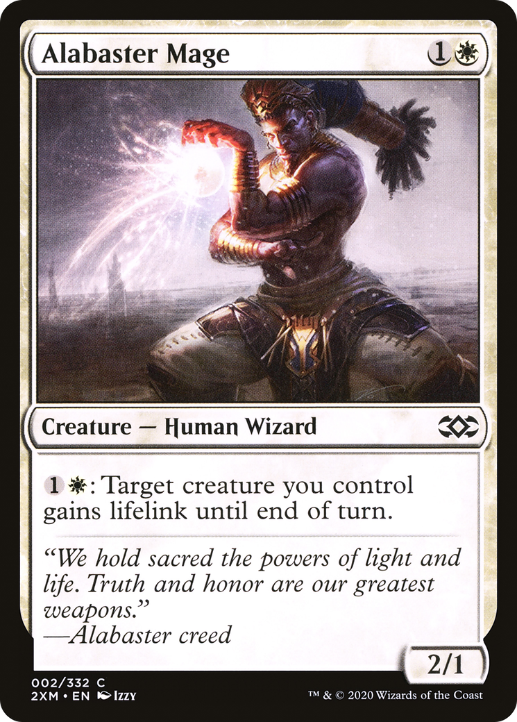 Magic: The Gathering - Alabaster Mage Foil - Double Masters