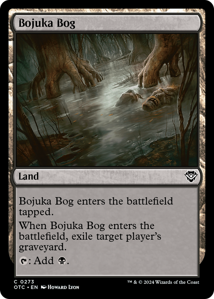 Magic: The Gathering - Bojuka Bog - Outlaws of Thunder Junction Commander