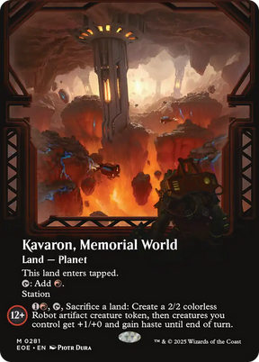 Magic: The Gathering - Kavaron, Memorial World Foil - Edge of Eternities
