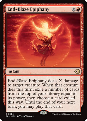 Magic: The Gathering - End-Blaze Epiphany Foil - Lorwyn Eclipsed
