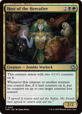 Magic: The Gathering - Host of the Hereafter Foil - Tarkir: Dragonstorm