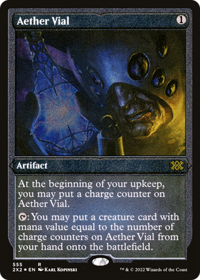 Magic: The Gathering - Aether Vial Foil - Double Masters 2022