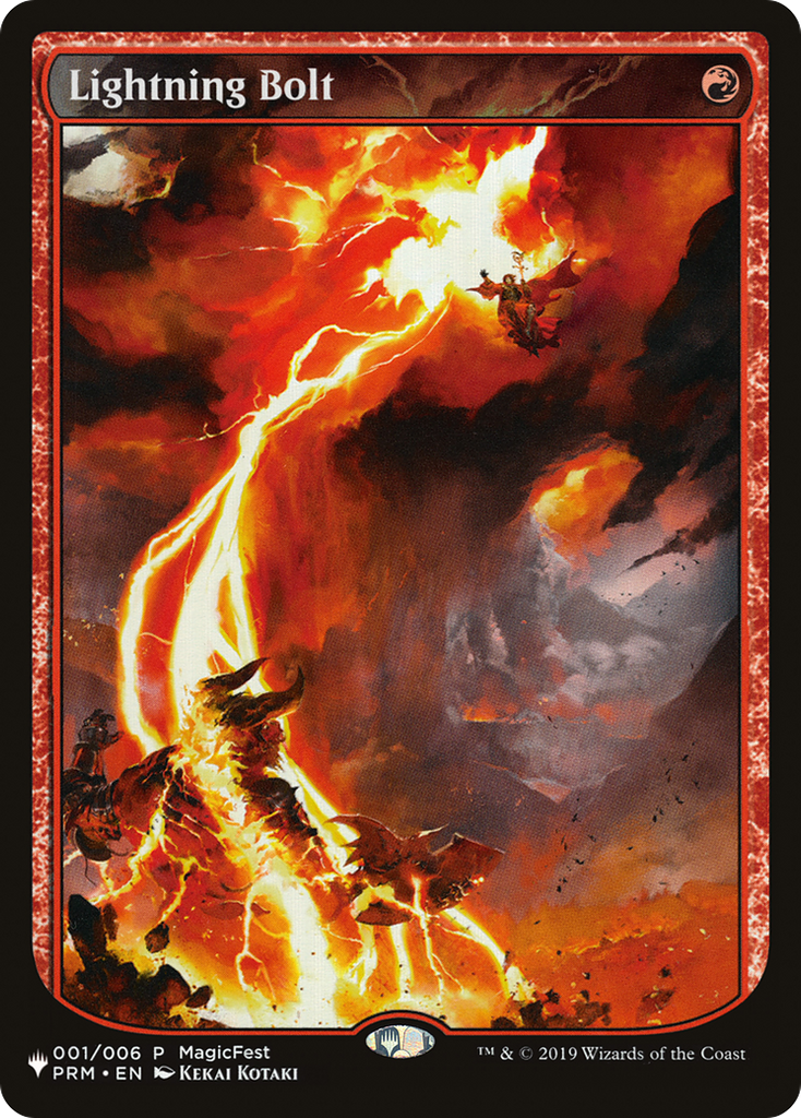 Magic: The Gathering - Lightning Bolt - The List