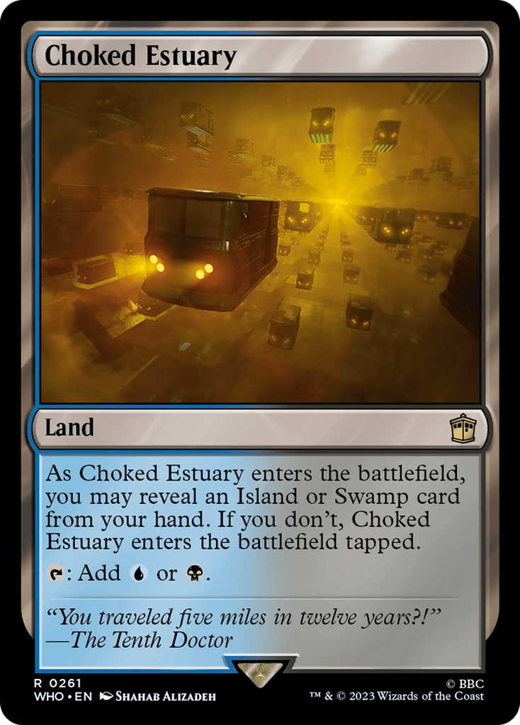 Magic: The Gathering - Choked Estuary - Doctor Who