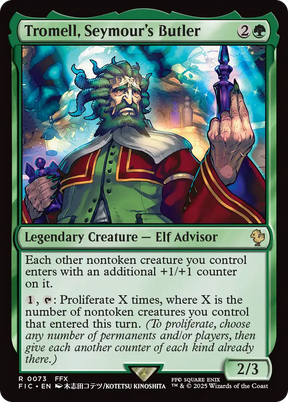 Magic: The Gathering - Tromell, Seymour's Butler - Final Fantasy Commander