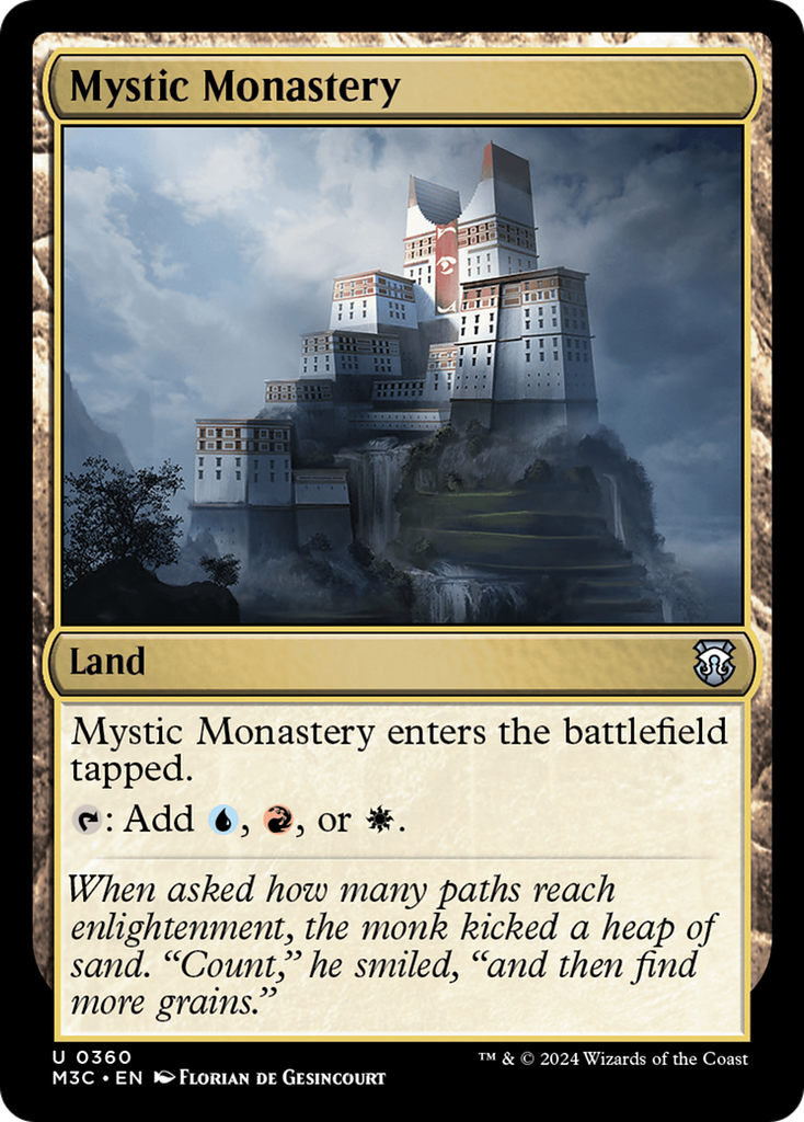 Magic: The Gathering - Mystic Monastery - Modern Horizons 3 Commander