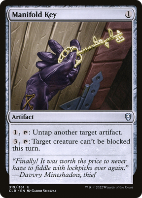 Magic: The Gathering - Manifold Key - Commander Legends: Battle for Baldur's Gate