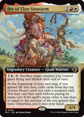 Magic: The Gathering - Bre of Clan Stoutarm Foil - Lorwyn Eclipsed