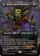 Magic: The Gathering - Grub, Storied Matriarch // Grub, Notorious Auntie Foil - Lorwyn Eclipsed