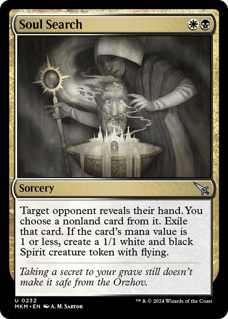 Magic: The Gathering - Soul Search - Murders at Karlov Manor