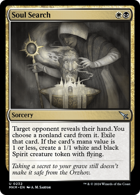Magic: The Gathering - Soul Search - Murders at Karlov Manor