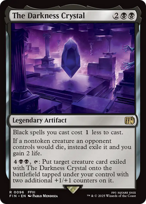 Magic: The Gathering - The Darkness Crystal Foil - Final Fantasy