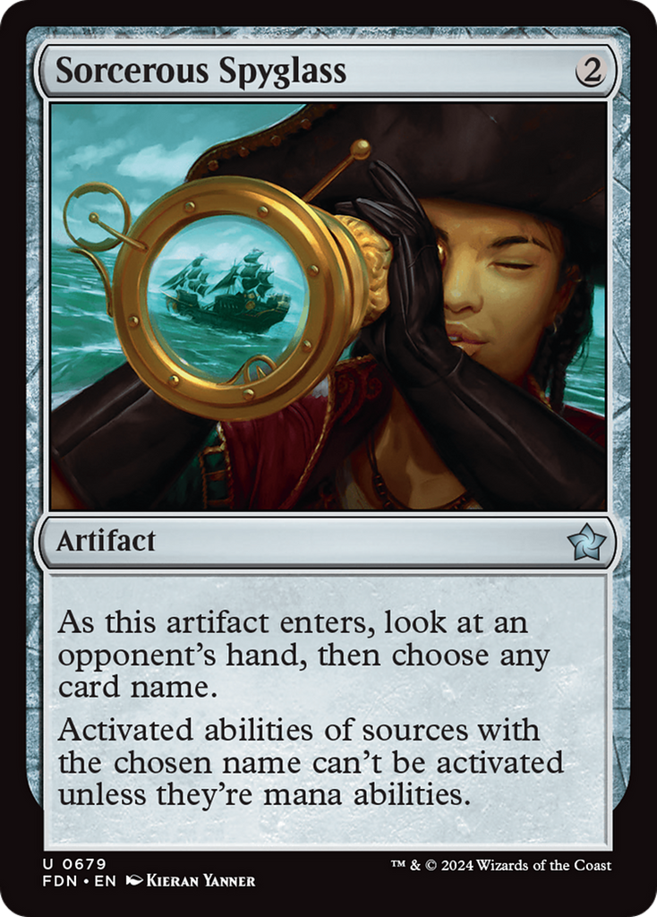 Magic: The Gathering - Sorcerous Spyglass - Foundations