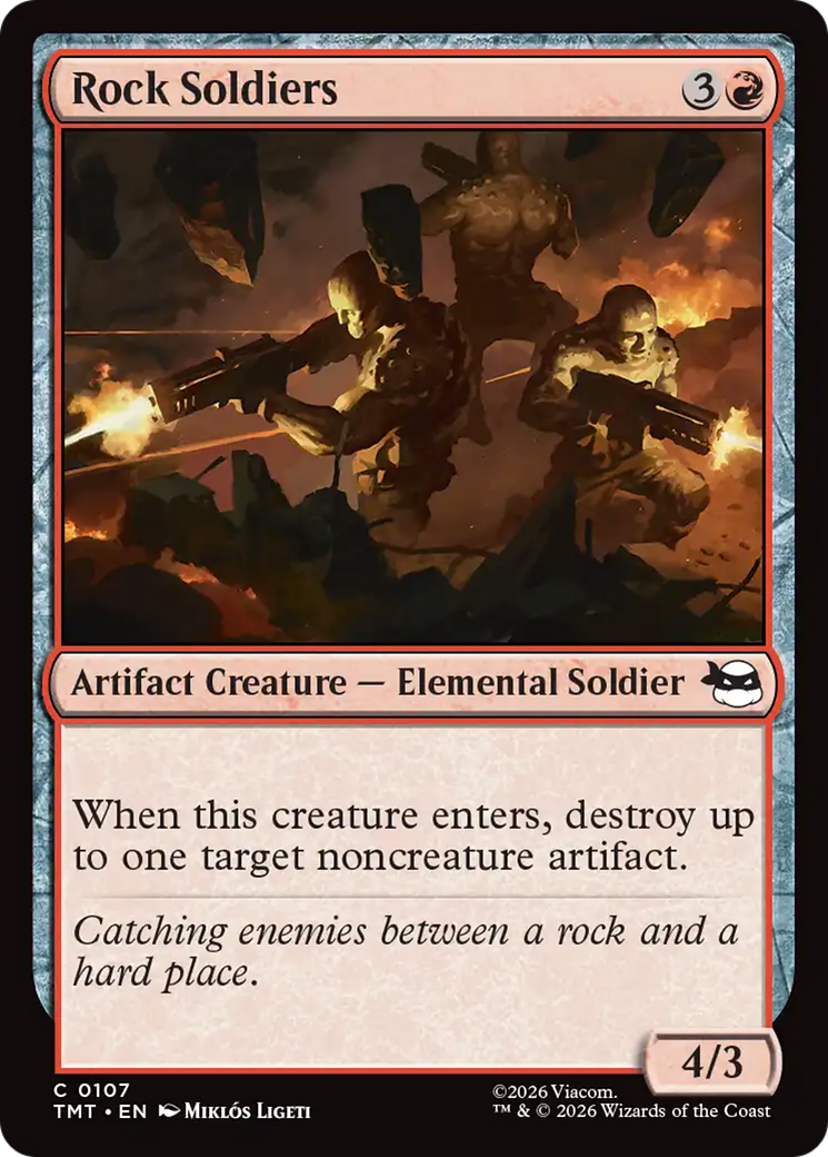 Magic: The Gathering - Rock Soldiers - Teenage Mutant Ninja Turtles