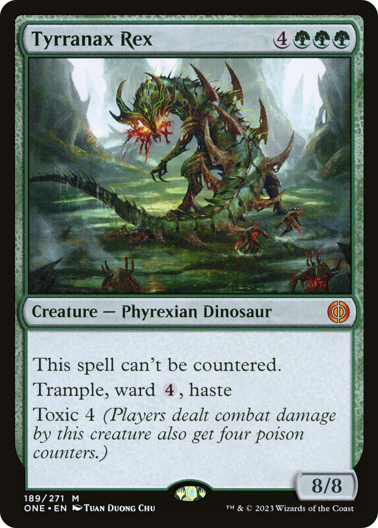 Magic: The Gathering - Tyrranax Rex Foil - Phyrexia: All Will Be One