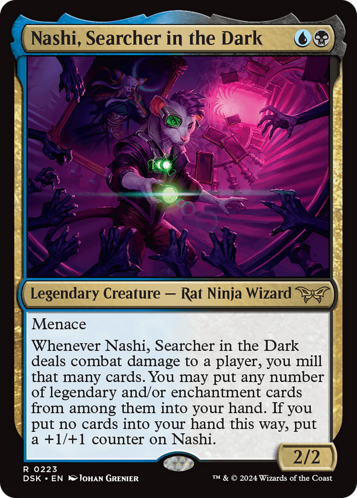 Magic: The Gathering - Nashi, Searcher in the Dark - Duskmourn: House of Horror