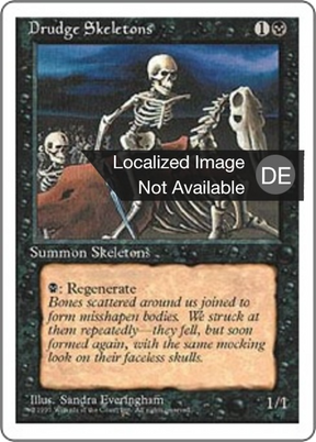 Magic: The Gathering - Heer der geplagten Skelette - Fourth Edition