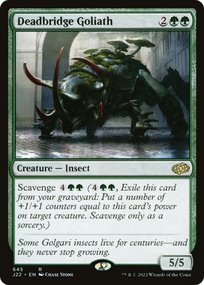 Magic: The Gathering - Deadbridge Goliath - Jumpstart 2022