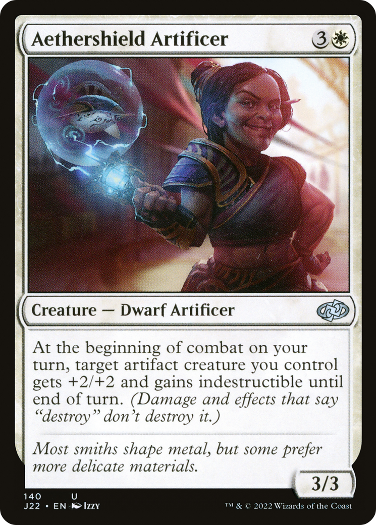 Magic: The Gathering - Aethershield Artificer - Jumpstart 2022
