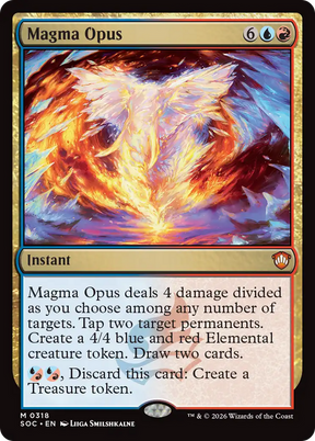 Magic: The Gathering - Magma Opus - Secrets of Strixhaven Commander