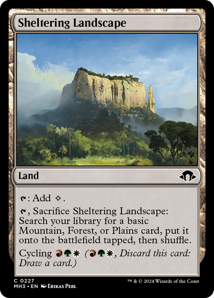 Magic: The Gathering - Sheltering Landscape - Modern Horizons 3