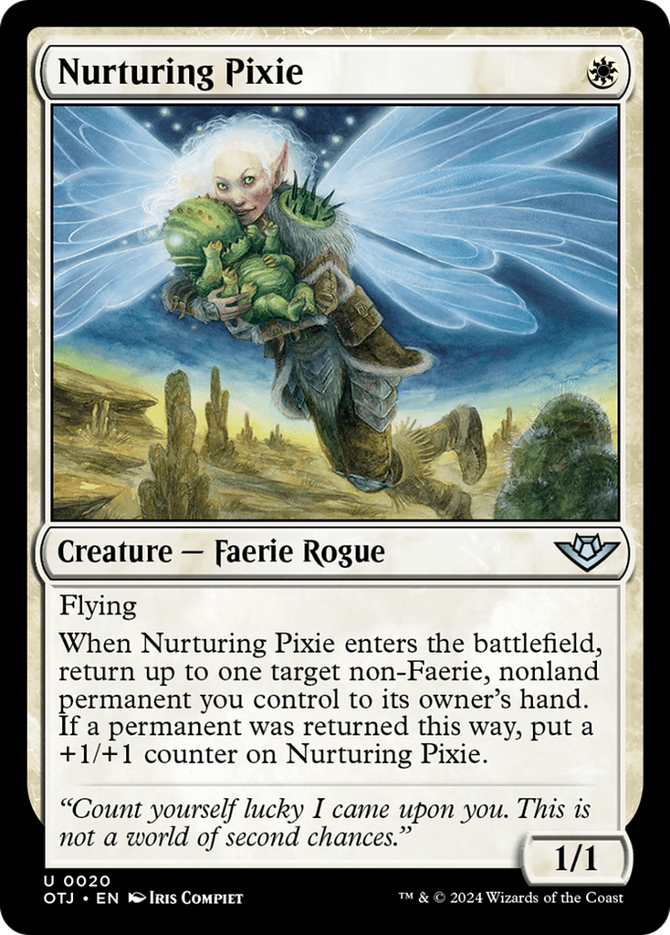 Magic: The Gathering - Nurturing Pixie - Outlaws of Thunder Junction