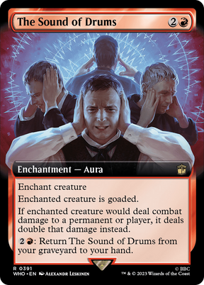 Magic: The Gathering - The Sound of Drums Foil - Doctor Who