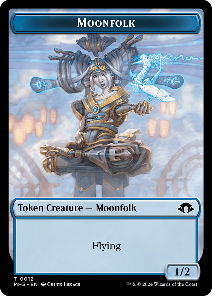 Magic: The Gathering - Moonfolk Token - Modern Horizons 3 Tokens