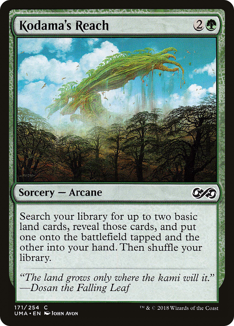 Magic: The Gathering - Kodama's Reach Foil - Ultimate Masters