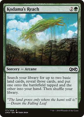 Magic: The Gathering - Kodama's Reach Foil - Ultimate Masters