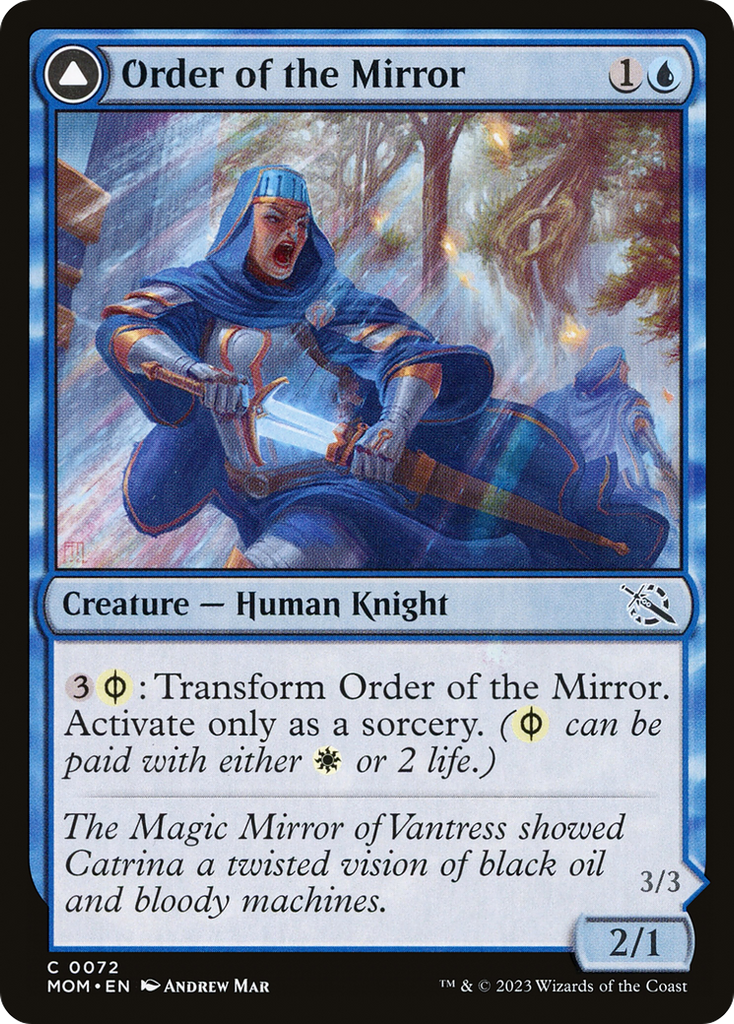 Magic: The Gathering - Order of the Mirror // Order of the Alabaster Host Foil - March of the Machine