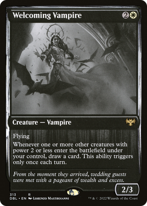 Magic: The Gathering - Welcoming Vampire Foil - Innistrad: Double Feature