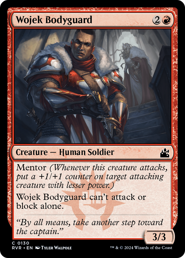 Magic: The Gathering - Wojek Bodyguard Foil - Ravnica Remastered