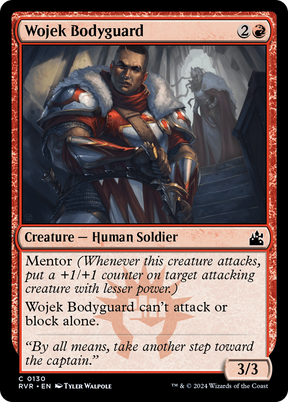 Magic: The Gathering - Wojek Bodyguard Foil - Ravnica Remastered