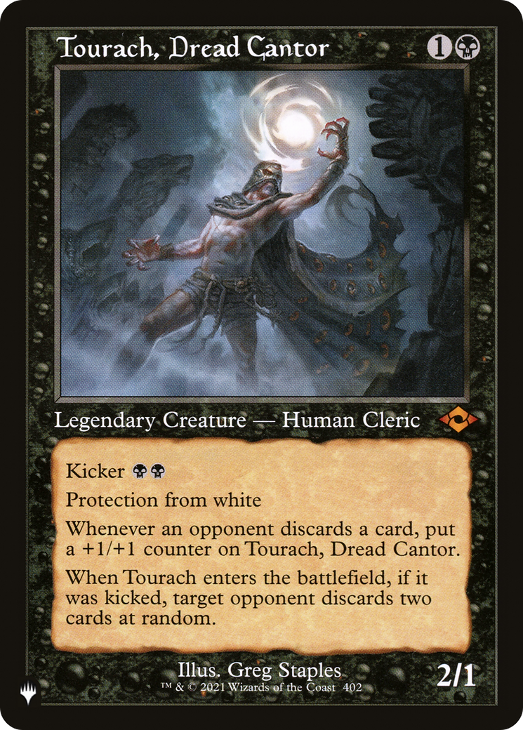Magic: The Gathering - Tourach, Dread Cantor - The List