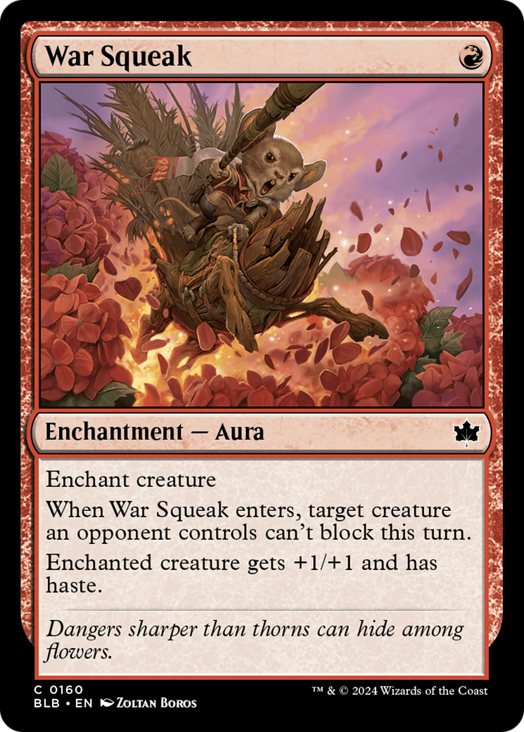 Magic: The Gathering - War Squeak Foil - Bloomburrow