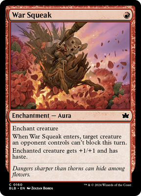 Magic: The Gathering - War Squeak Foil - Bloomburrow