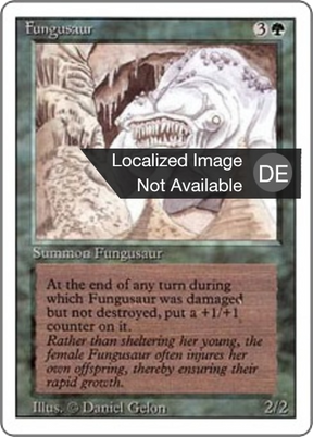 Magic: The Gathering - Fungusaurus - Revised Edition