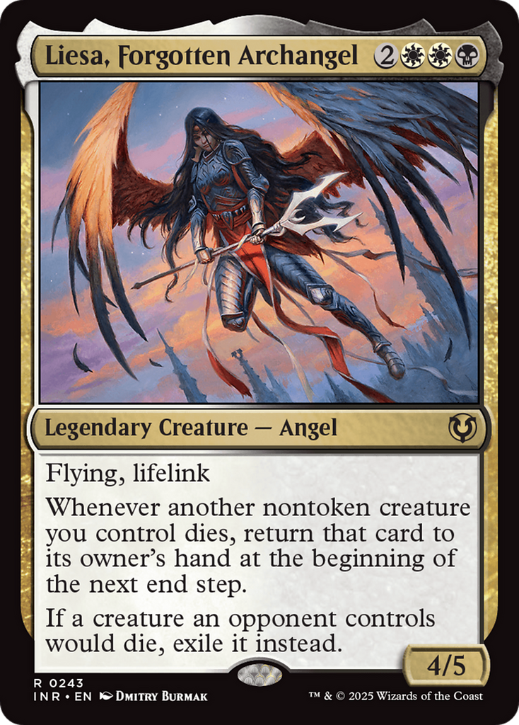 Magic: The Gathering - Liesa, Forgotten Archangel - Innistrad Remastered