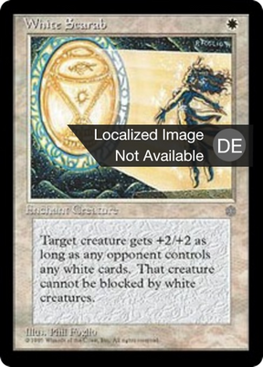 Magic: The Gathering - Weißer Skarabäus - Ice Age